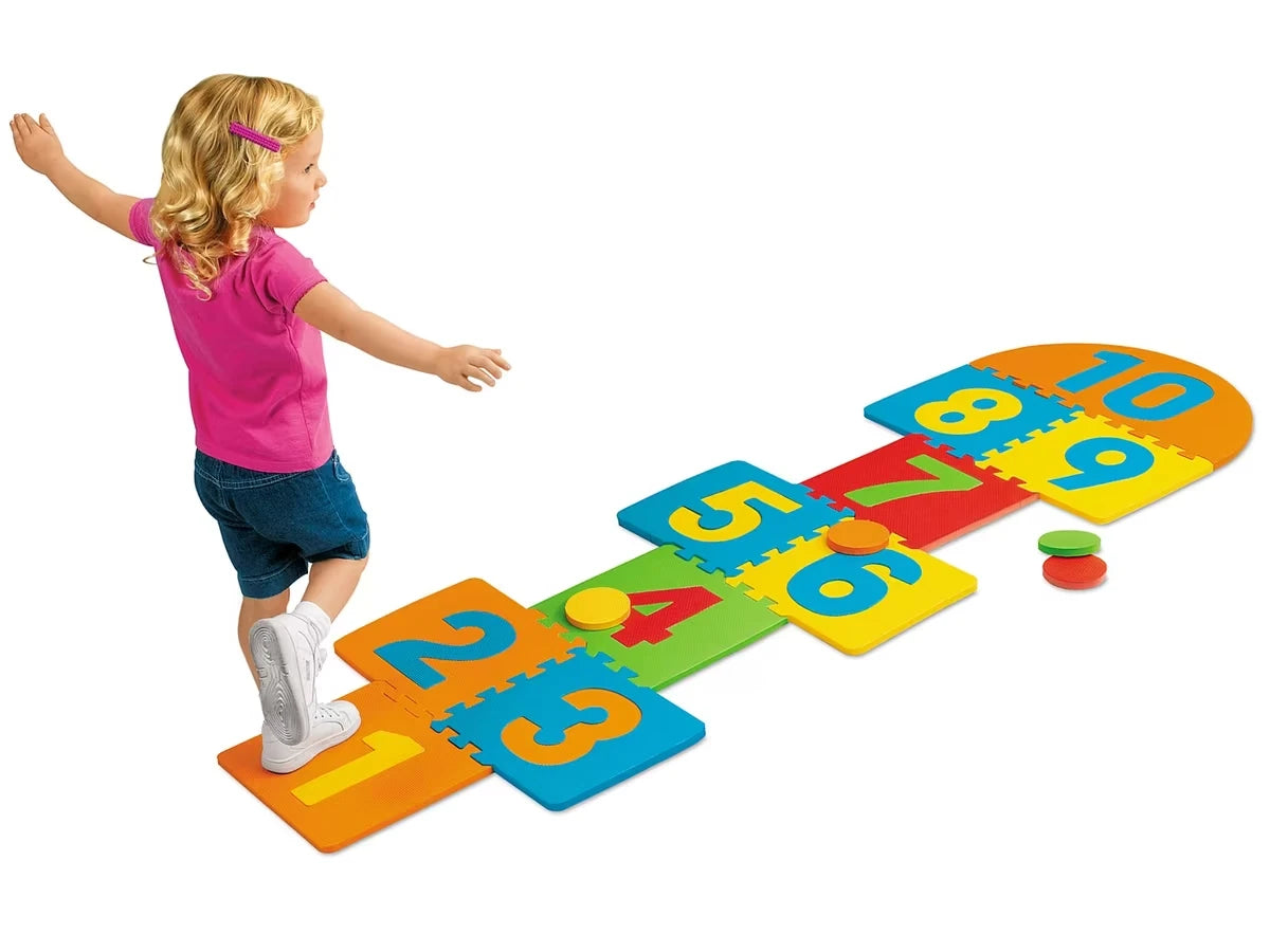Heavy-Duty Hopscotch Puzzle Mats - US 3167