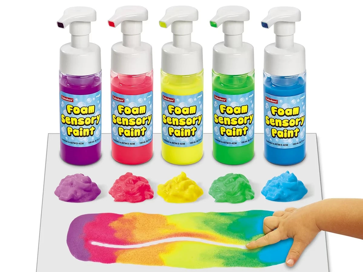 Foam Sensory Paint - Set of 5 - US 8479