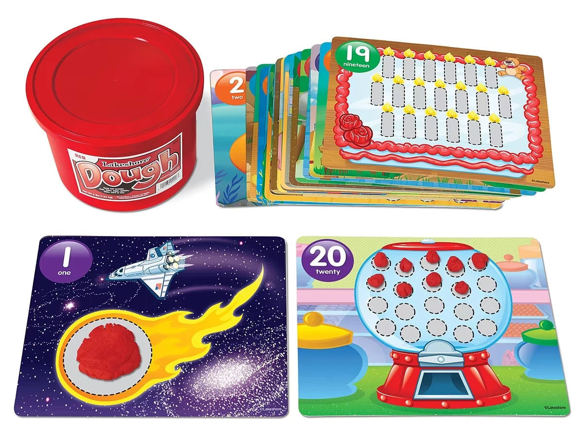 Learn to Count! Dough Mats - US 4019
