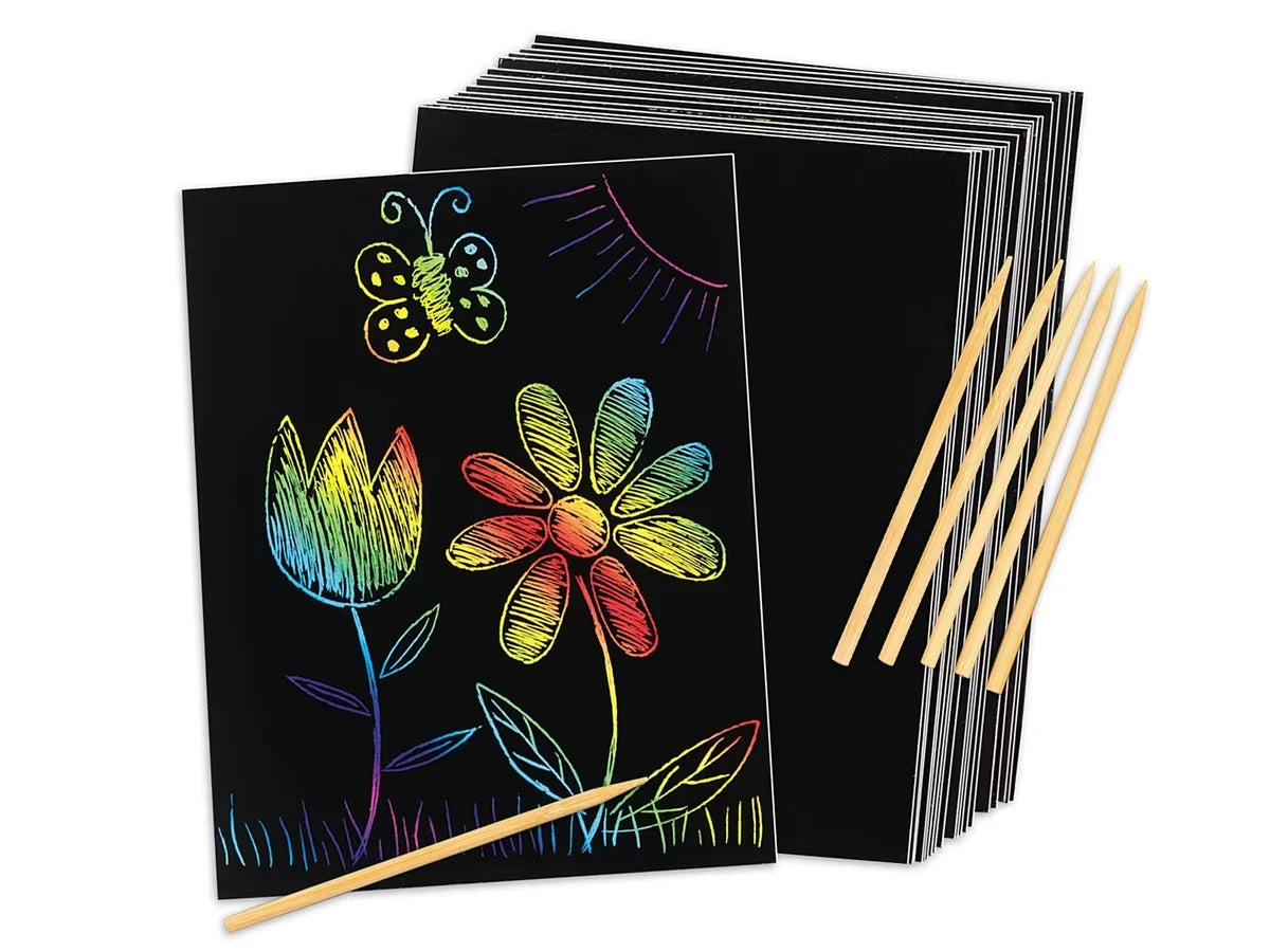 Rainbow Scratch Paper - US 7529