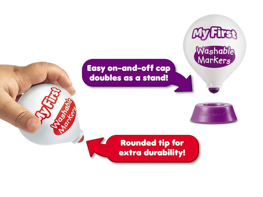 My First Washable Markers - Set of 8 - US 1130