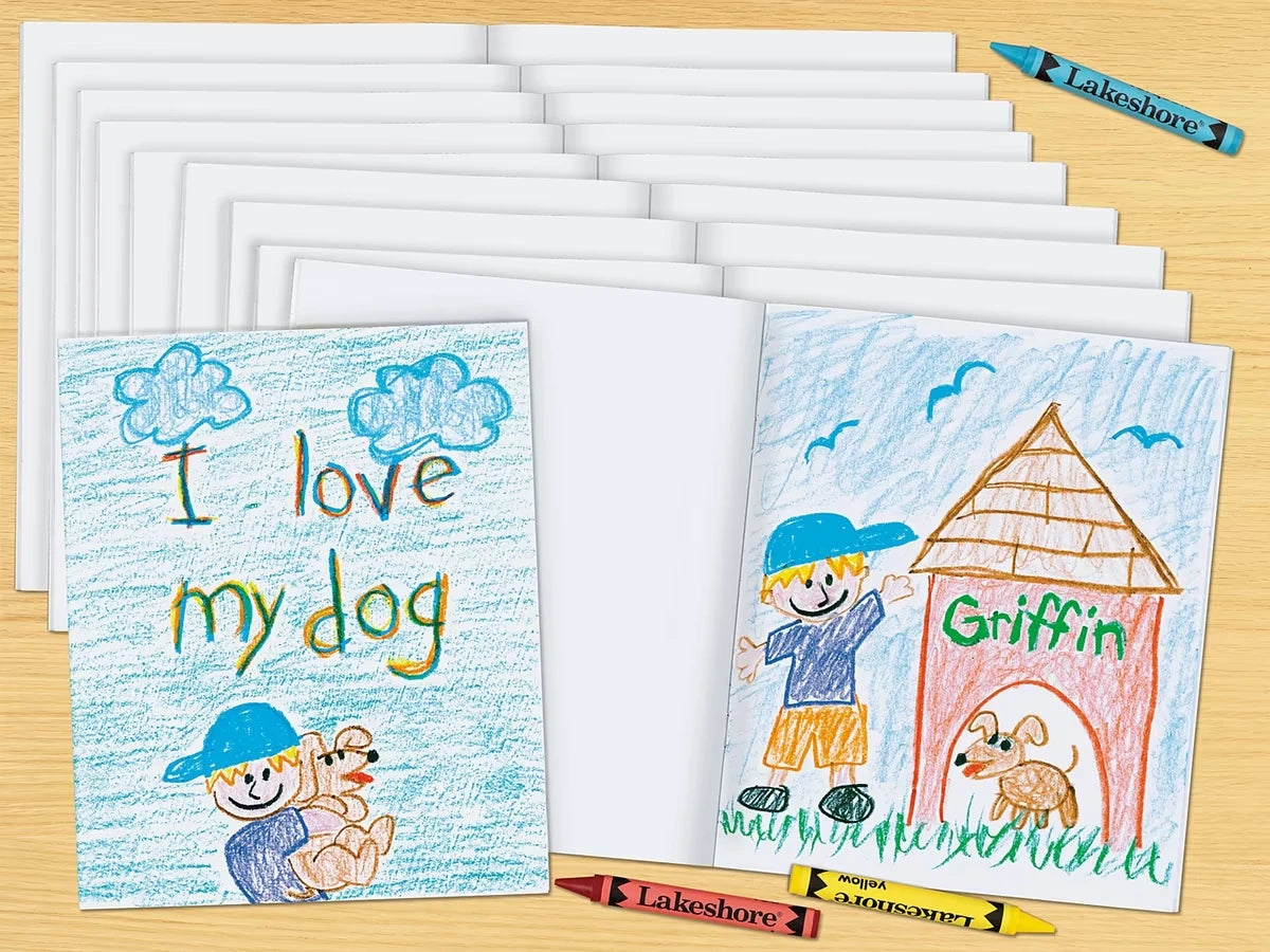 Blank Softcover Books - Set of 10 - US 6863