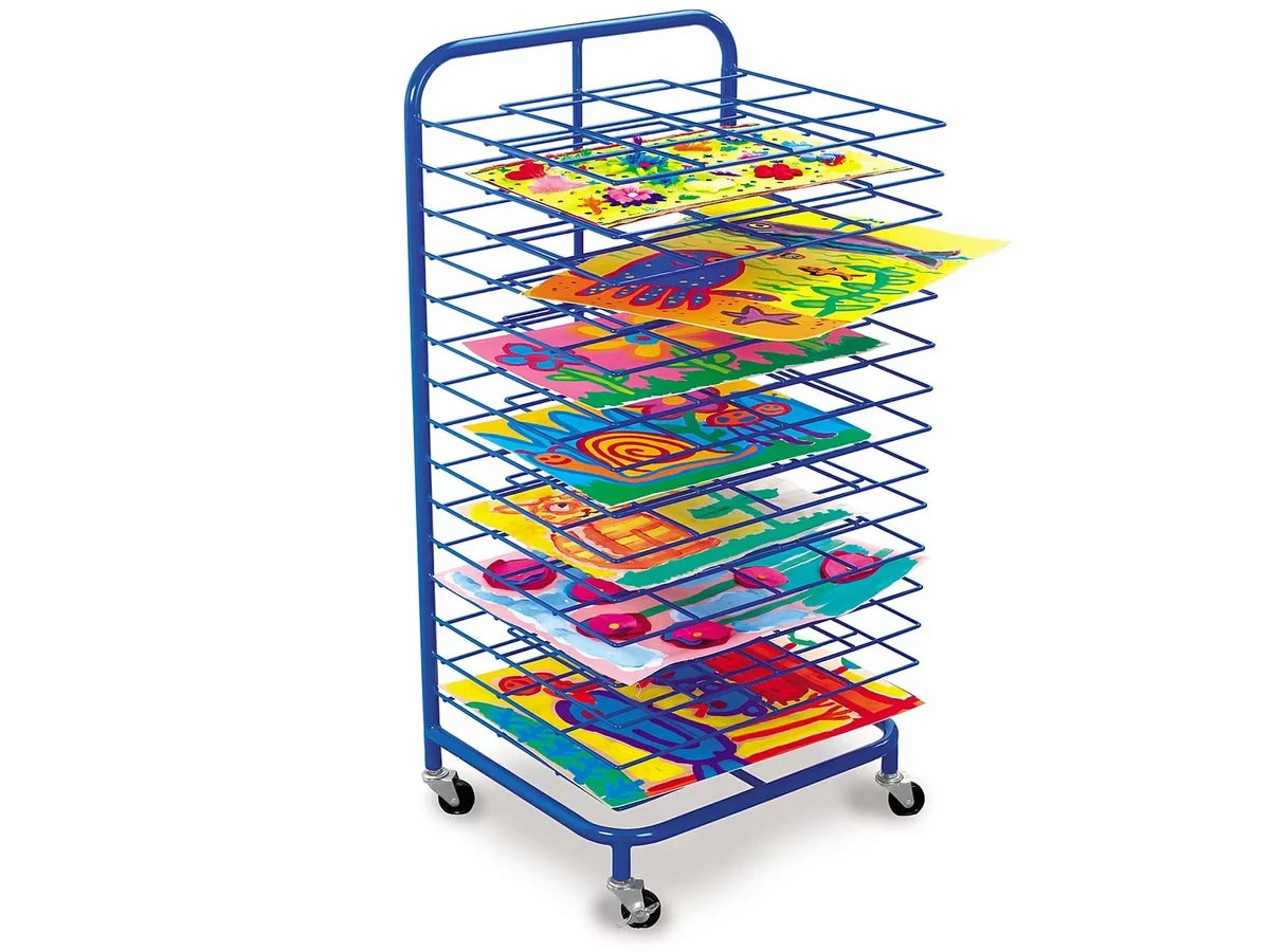 Lakeshore Double-Space Mobile Drying Rack - US 3781
