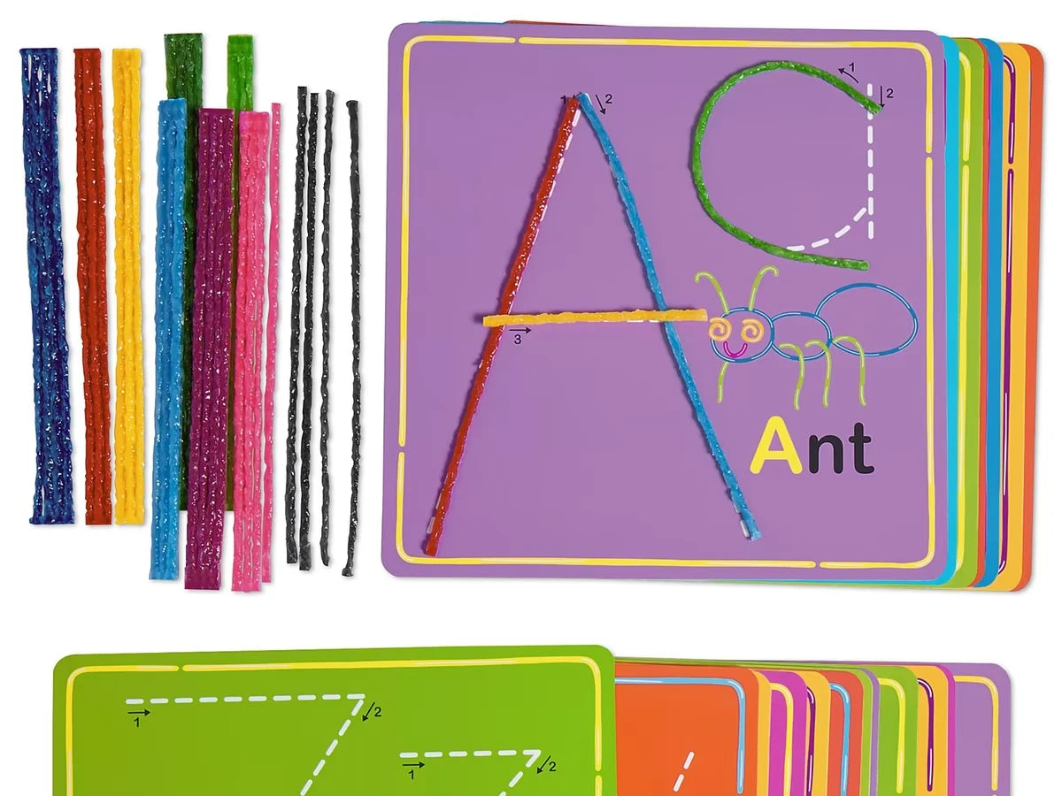 Wikki Stix® Alphabet Center - US 6635