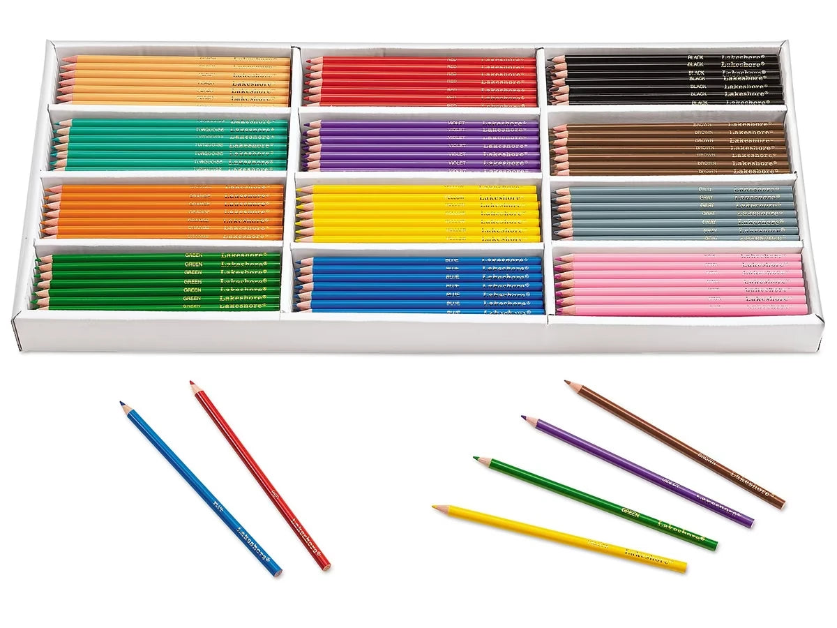 Best-Buy Colored Pencils - 12-Color Box - US 5532