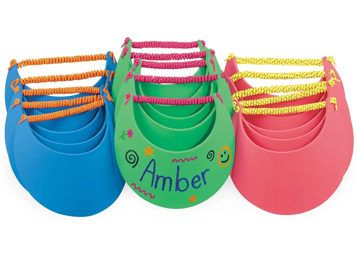 Design-Your-Own Visors - Set of 15 - US 7605