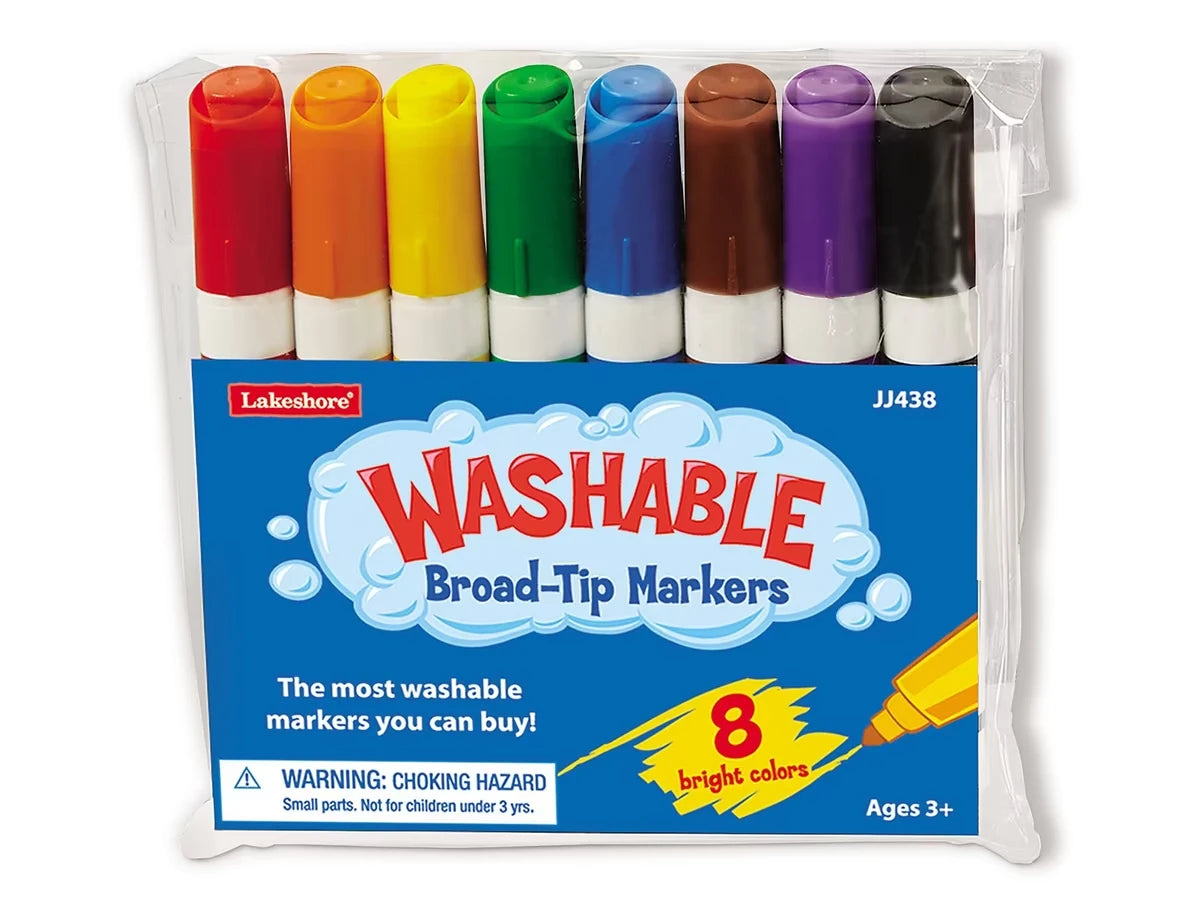 Best-Buy Washable Broad-Tip Markers - Student Pack - US 6014
