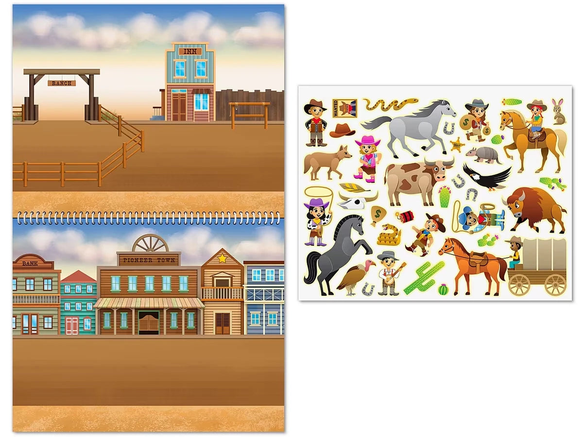 Amazing Adventures Reusable Sticker Pad - US 2845