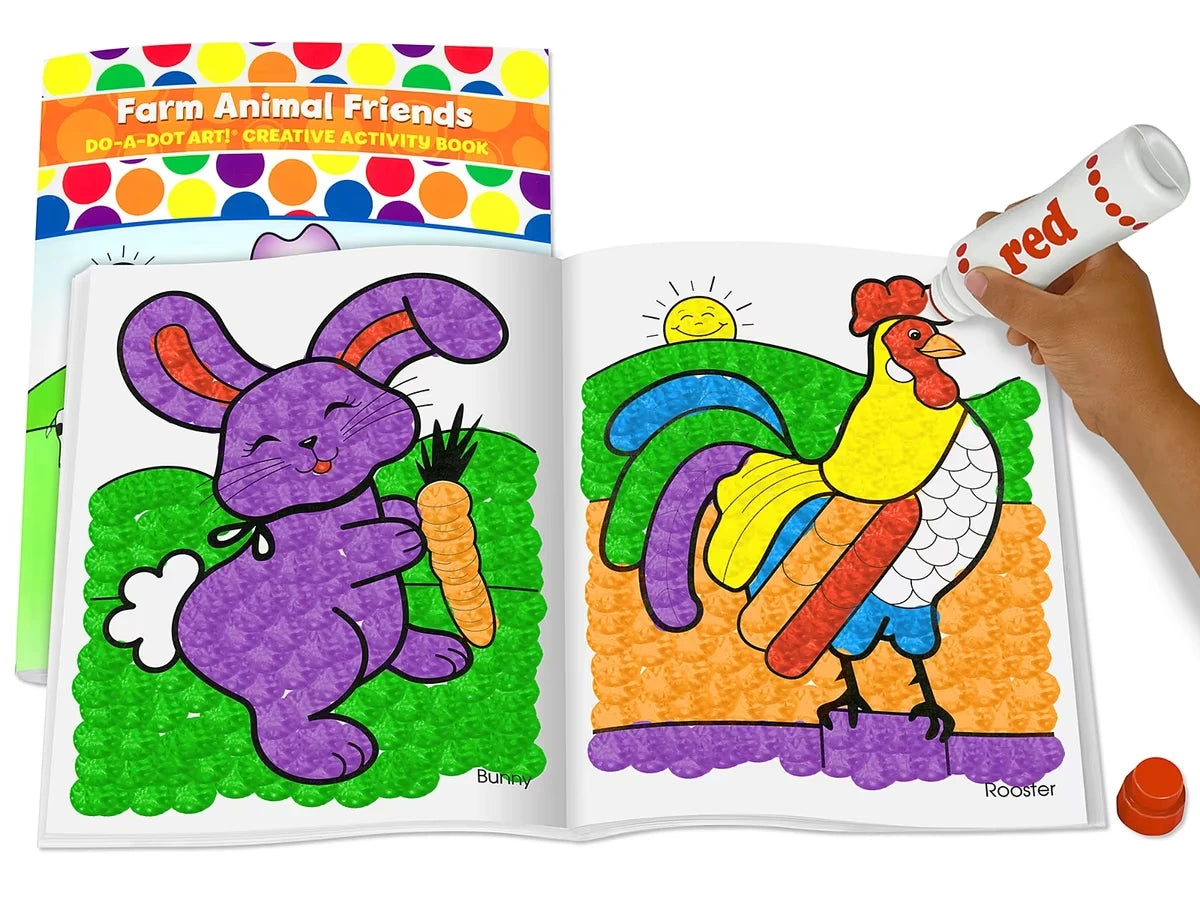Do-A-Dot Art!® Farm Animal Friends Activity Book - US 5131