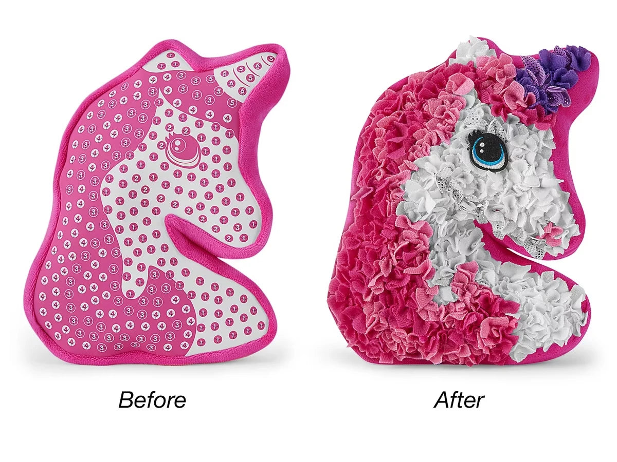 Cozy Creations! Unicorn Craft Pillow - US 4568