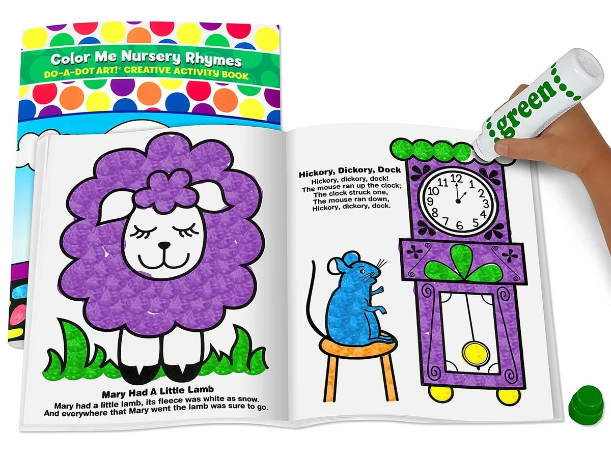 Do-A-Dot Art!® Color Me Nursery Rhymes Activity Book - US 8397