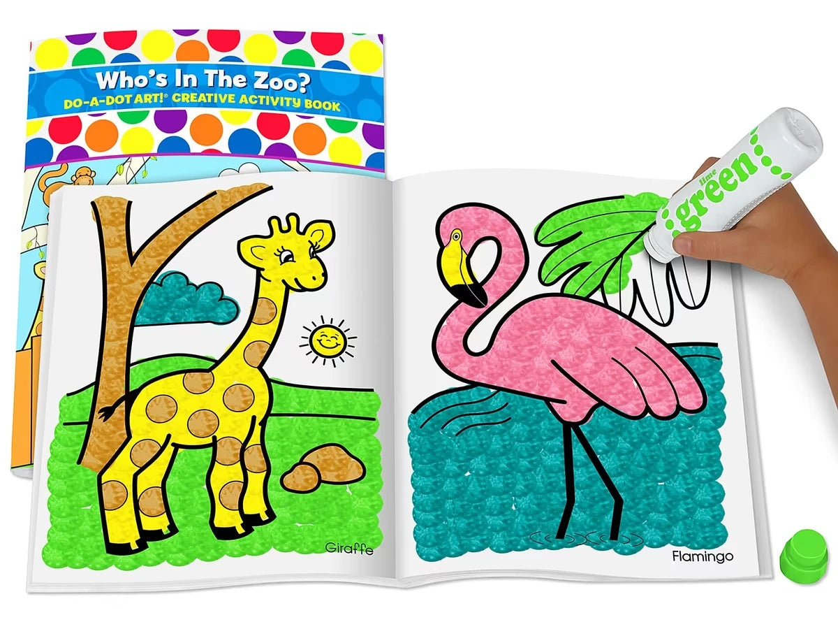Do-A-Dot Art!® Who’s in the Zoo? Activity Book - US 8075