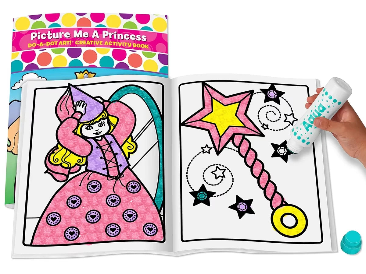 Do-A-Dot Art!® Picture Me a Princess Activity Book - US 1372