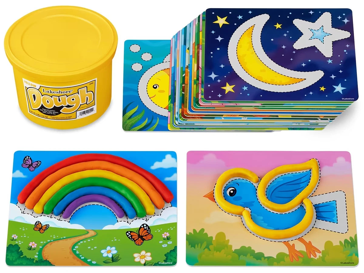 Complete-The-Scene Dough Mats - Our Natural World - US 4091