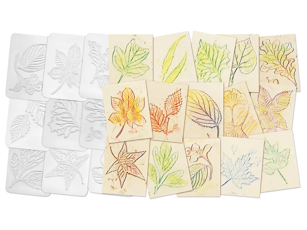 Leaf Rubbing Plates - US 2997