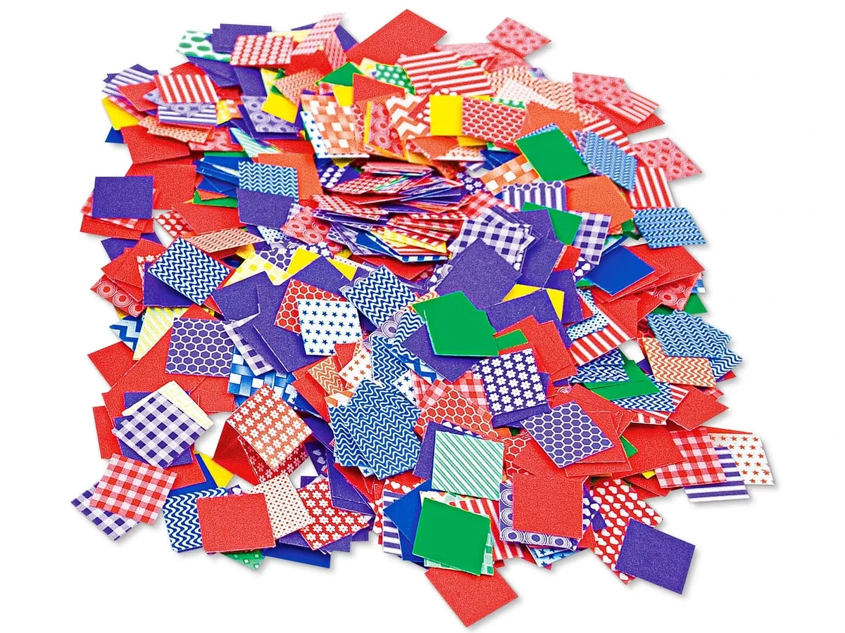Patterned Mosaic Squares - US 7898