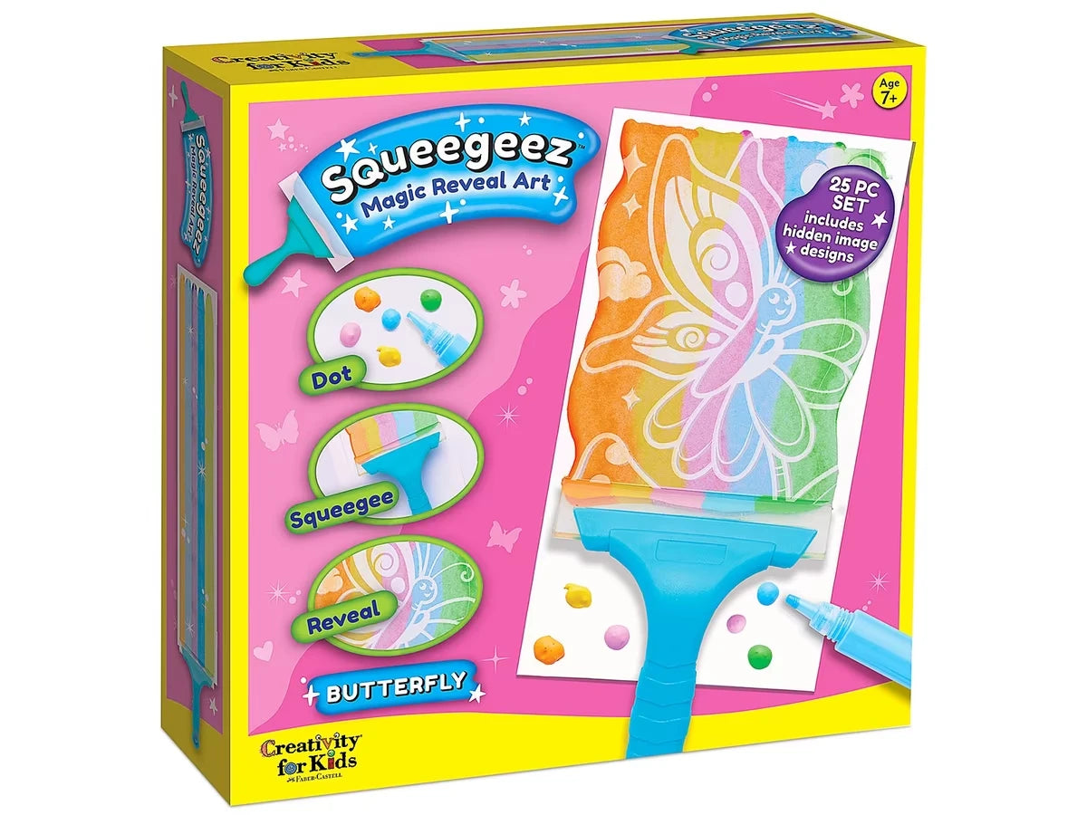 Squeegeez™ Magic Reveal Art - Butterfly - US 4909