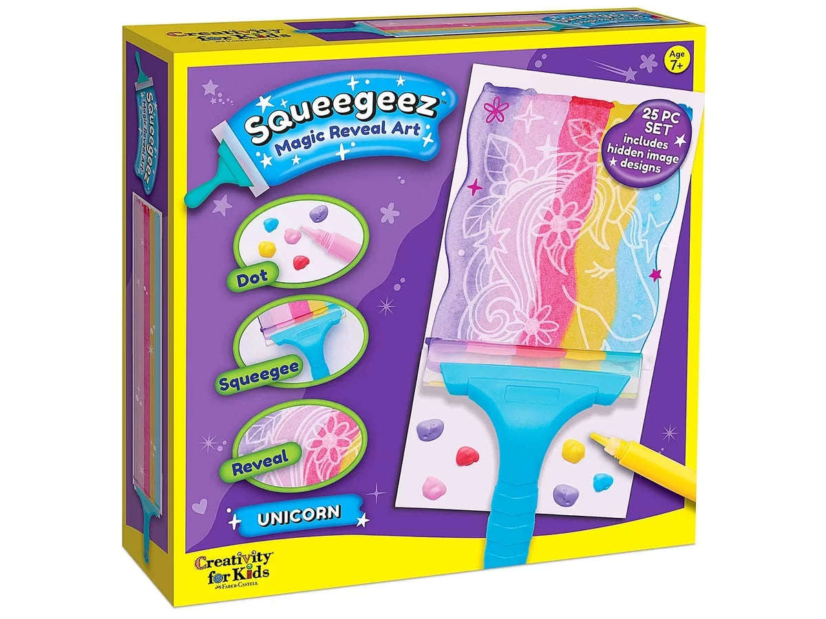 Squeegeez™ Magic Reveal Art - Unicorn - US 4801