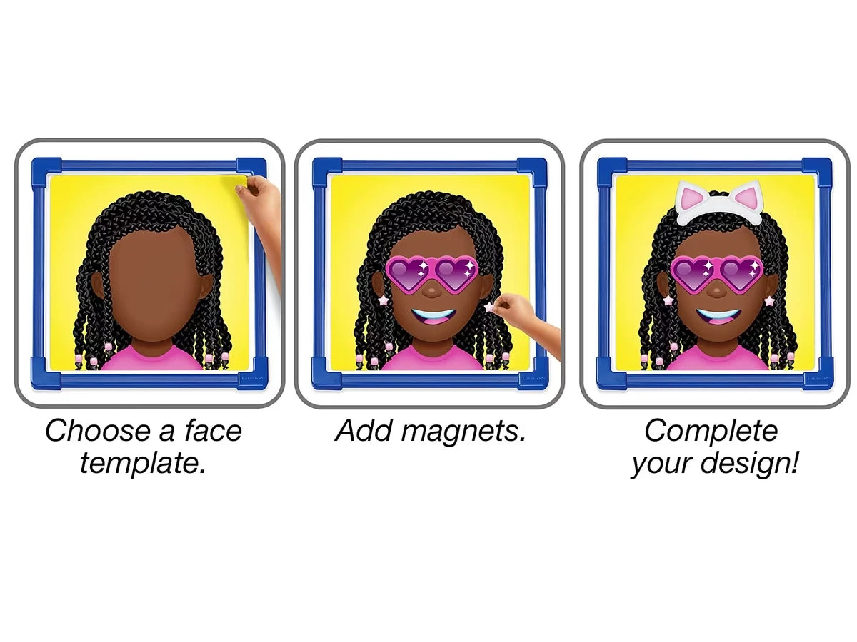 Make-A-Face Magnetic Designer - US 8395