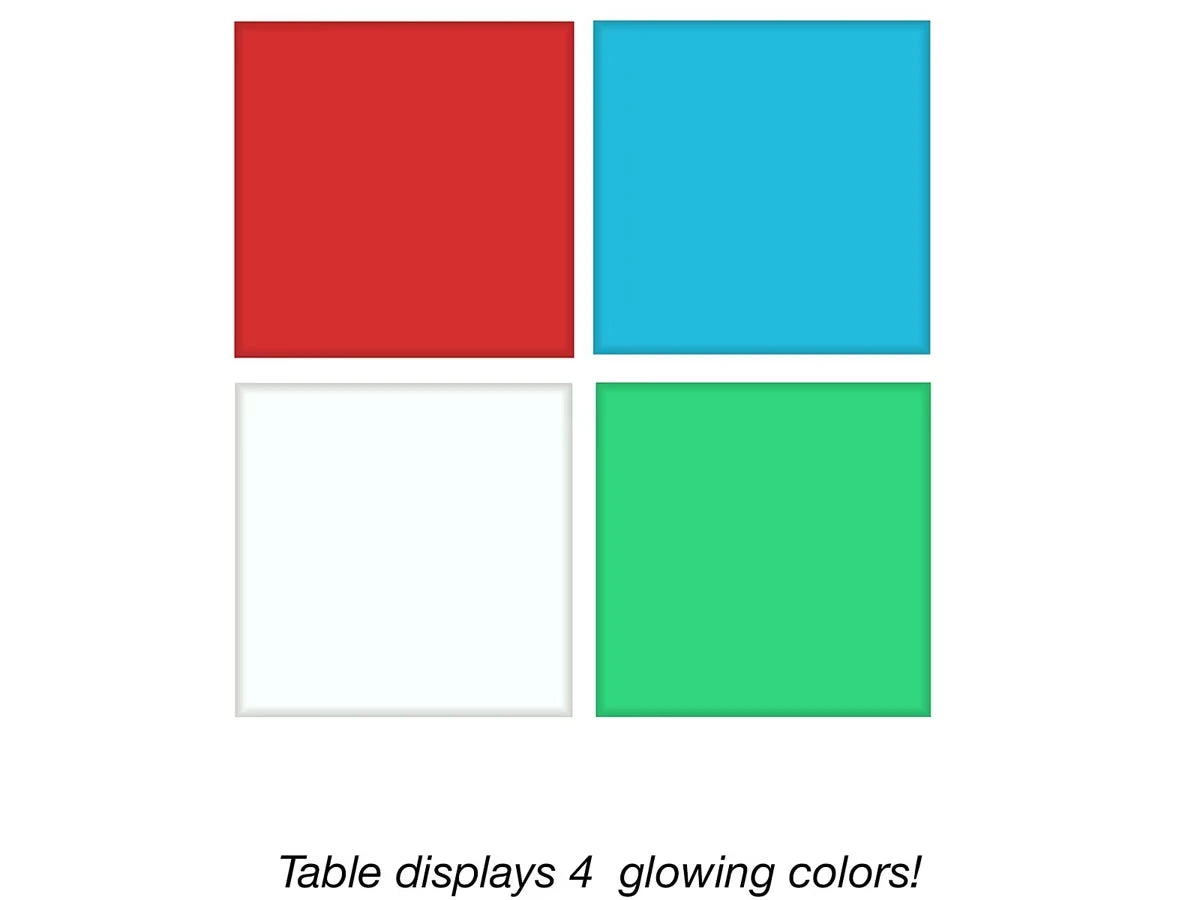Space-Saver Color-Changing Light Table - US 9736