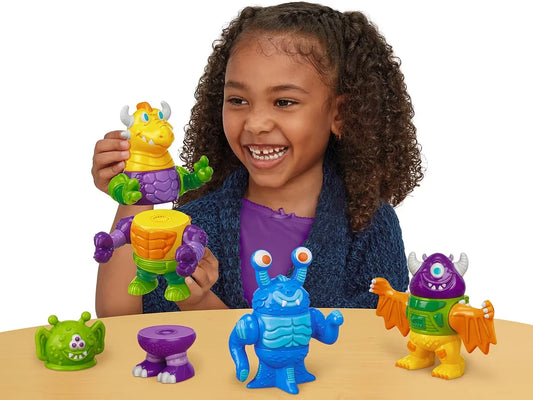 Create & Play Magnetic Monsters - US 9081
