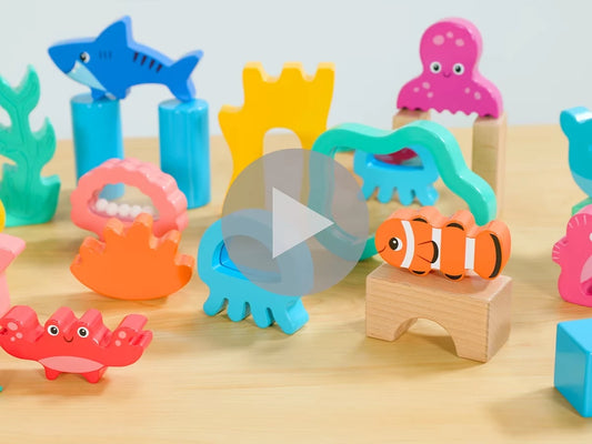 Under the Sea! Sensory Blocks - US 8129