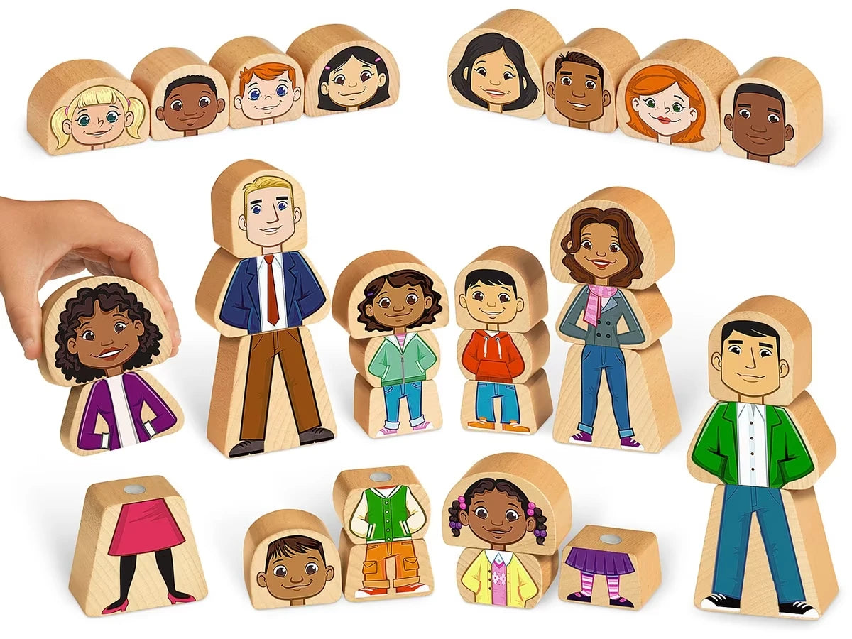 Mix & Match Magnetic Families - US 9435