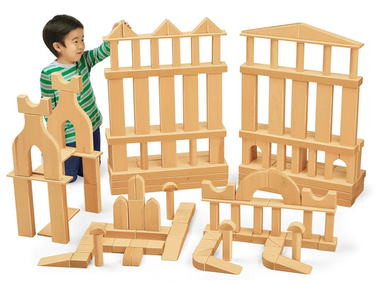 Classroom Hardwood Unit Blocks - Builder Set - US 2782