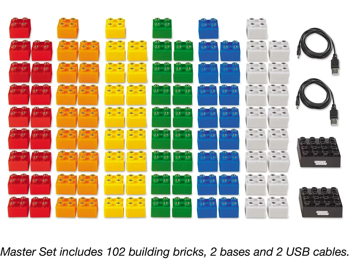 Light-Up Building Bricks - Master Set - US 3831