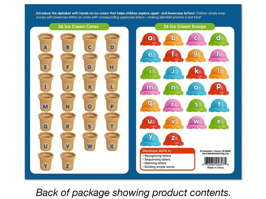 Lakeshore Alphabet Cones - US 6297
