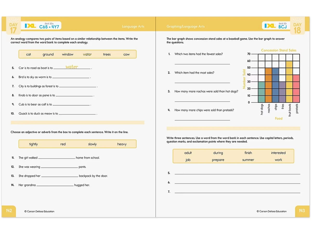 Summer Bridge Activities Workbook - Gr. 2-3 - US 5233