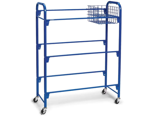 Leveled Library Mobile Storage Cart - US 3078