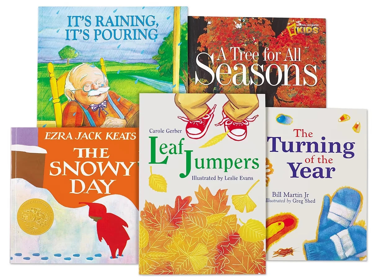 Seasons & Weather Theme Book Library - US 4838