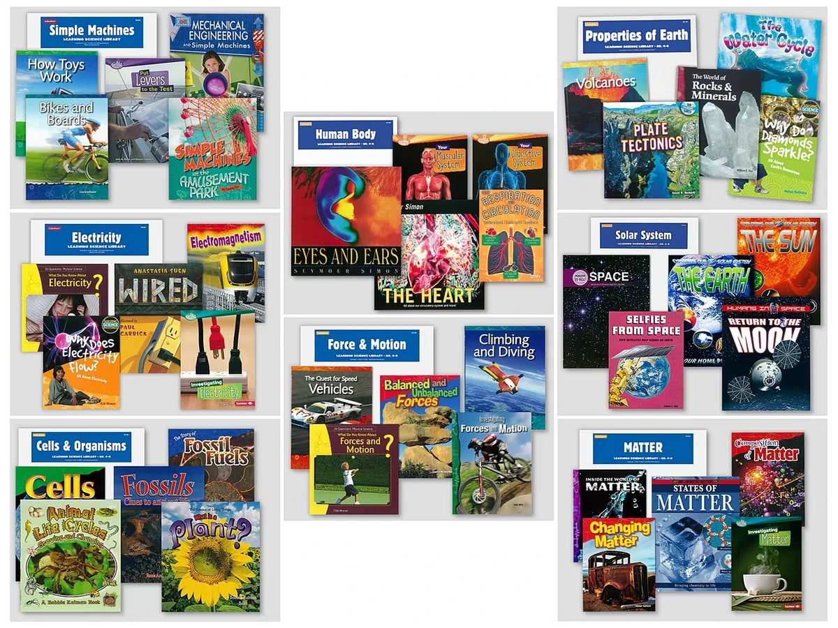 Learning Science Libraries - Gr. 4-6 - Complete Set - US 6801