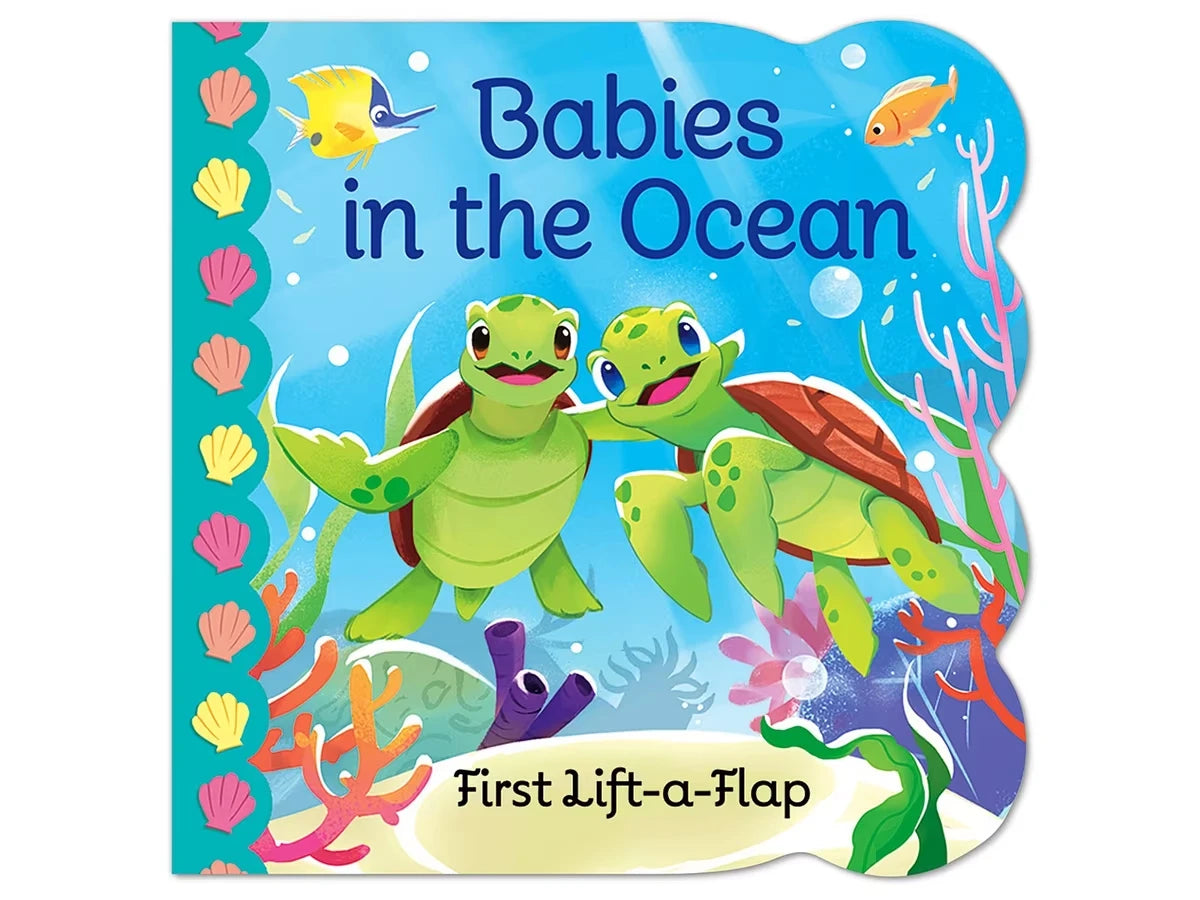 Babies in the Ocean Lift-A-Flap Board Book - US 7028