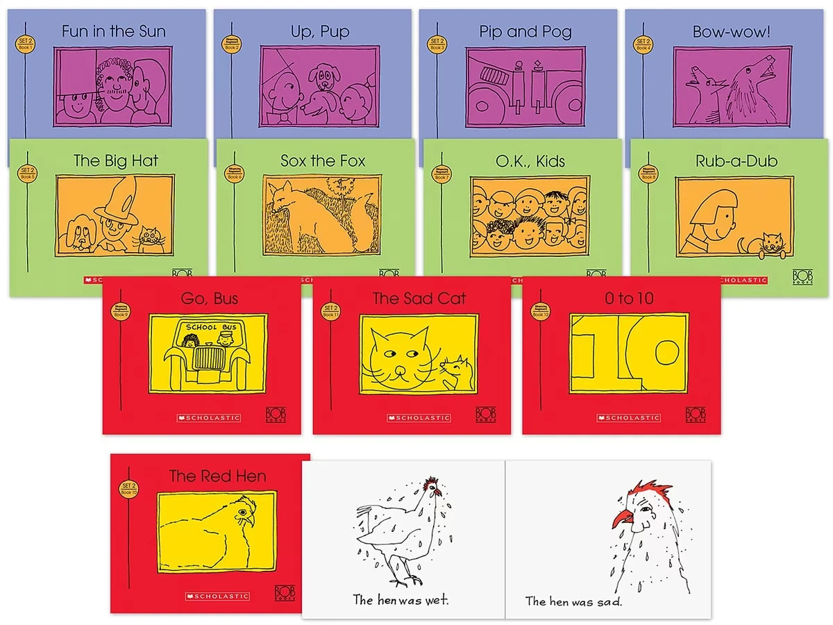 Bob Books® Set 2 - Advancing Beginners - US 1156