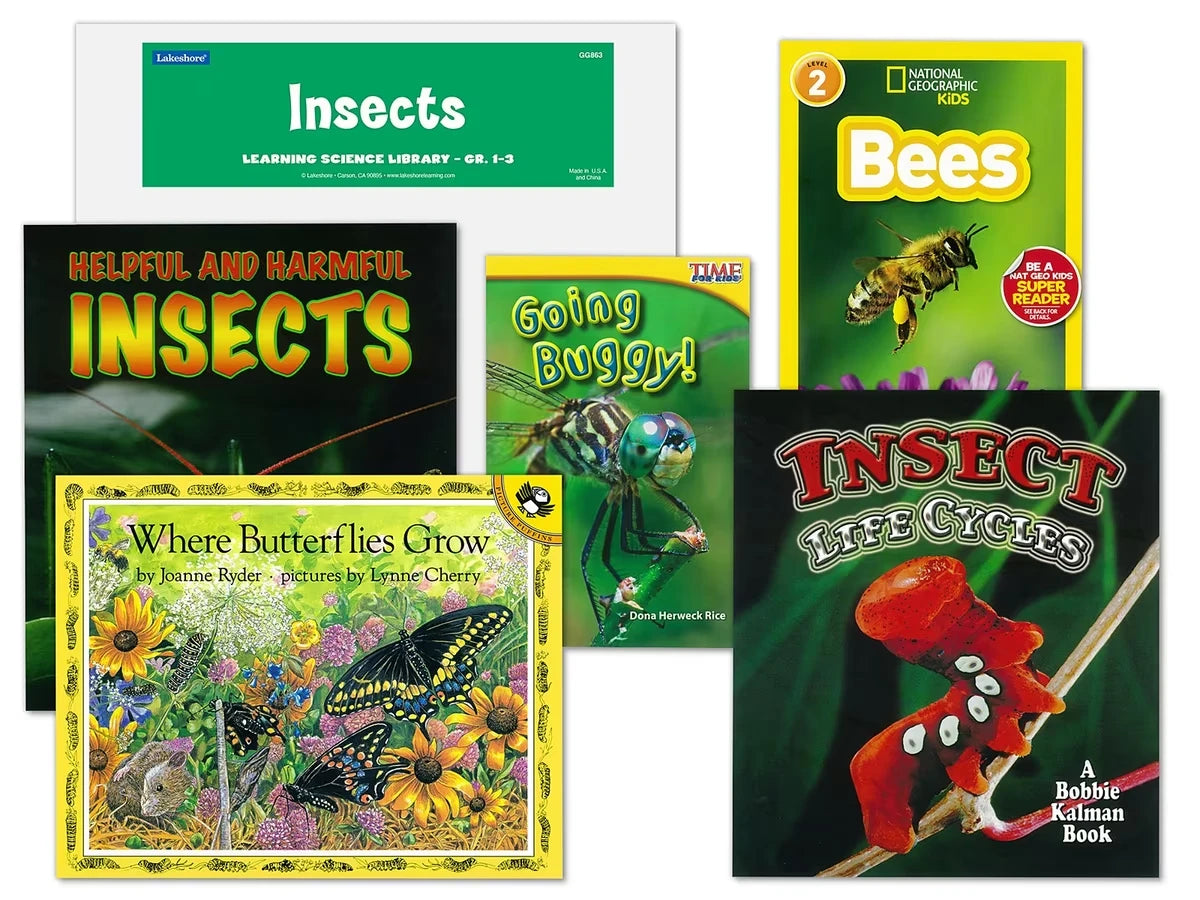 Insects Book Library - Gr. 1-3 - US 9452