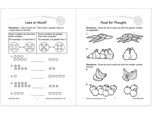 Math Skills Workbook - Gr. 1 - US 6951