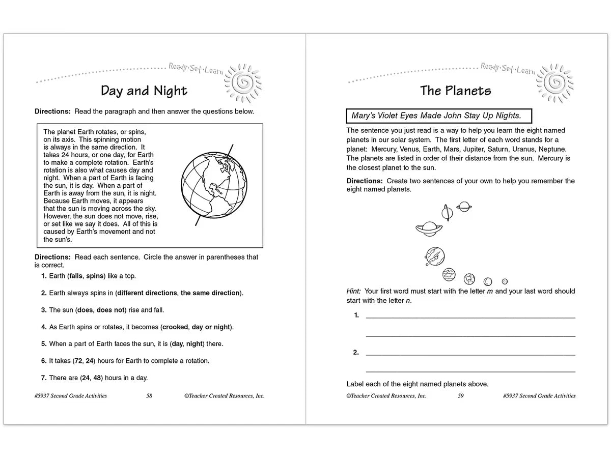 Second-Grade Workbook - US 4044