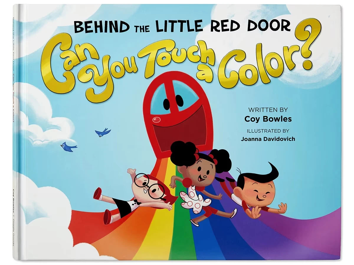 Behind the Little Red Door: Can You Touch a Color? Hardcover Book - US 8199