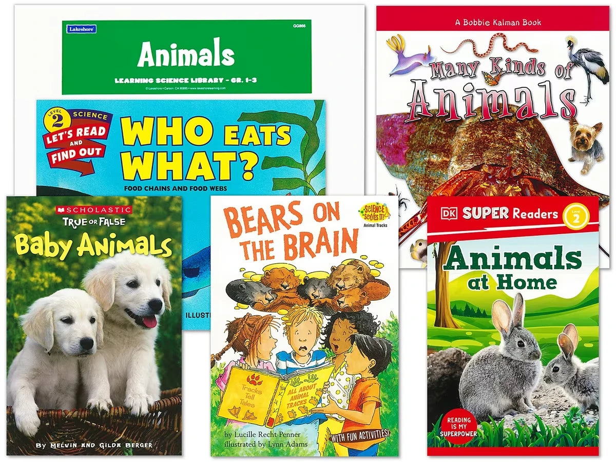Animals Book Library - Gr. 1-3 - US 3594