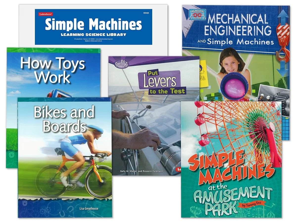 Simple Machines Book Library - Gr. 4-6 - US 1584
