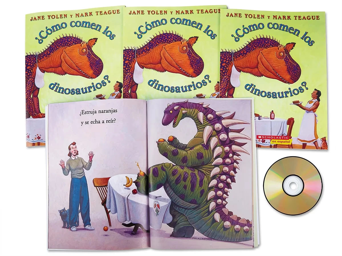 ¿Cómo comen los dinosaurios? Read-Along - US 4389