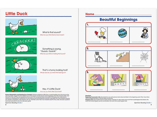 Spectrum® Reading Workbook - Gr. 1 - US 8999