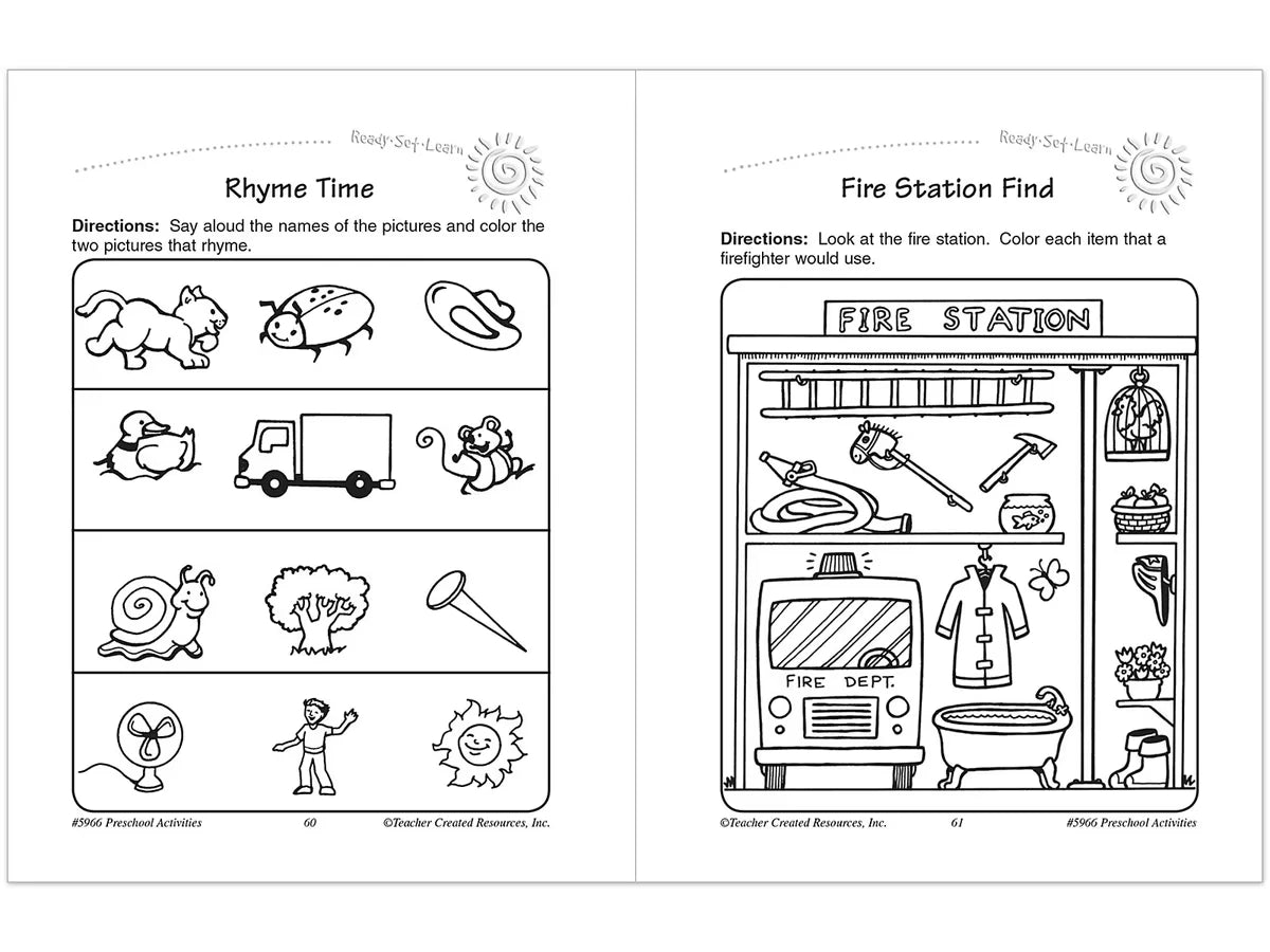 Preschool Workbook - US 6975