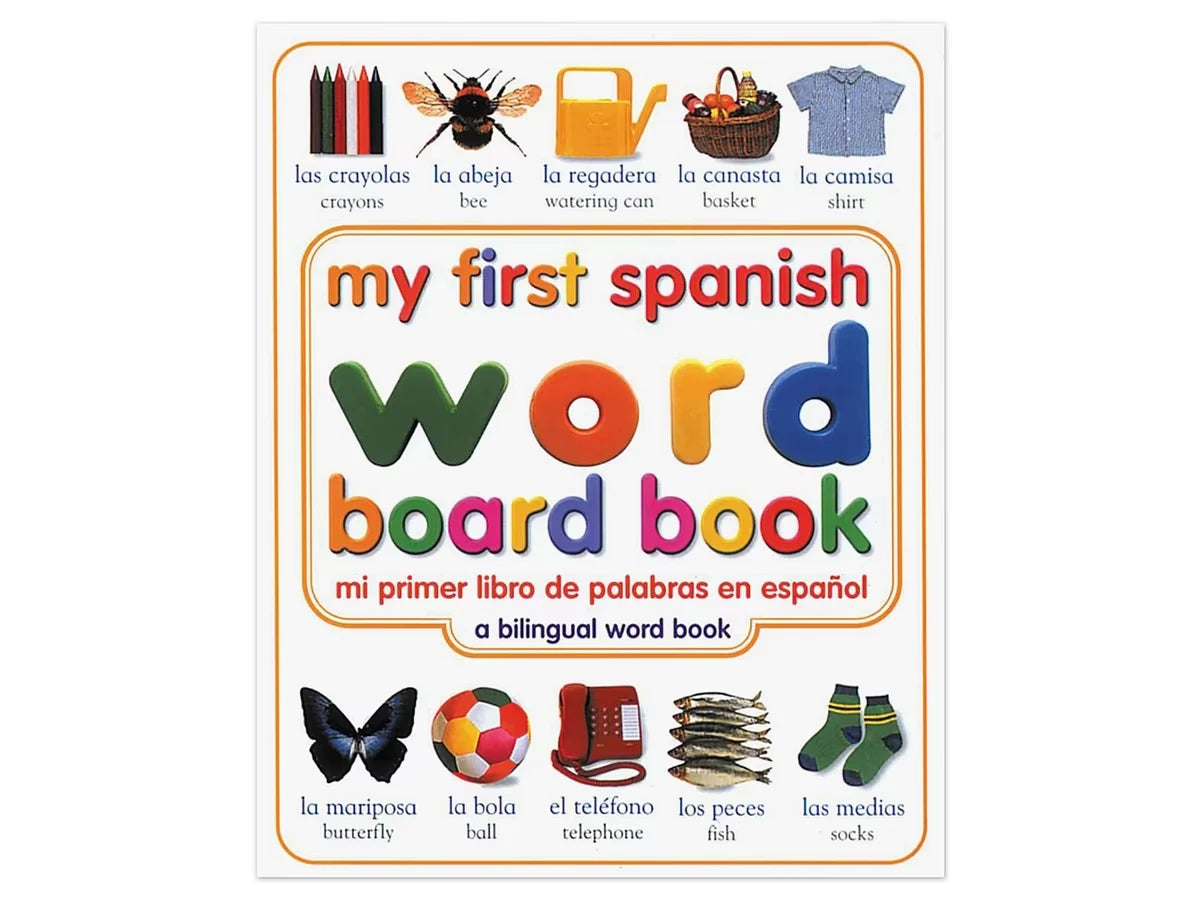 My First Spanish Word Board Book - US 8580