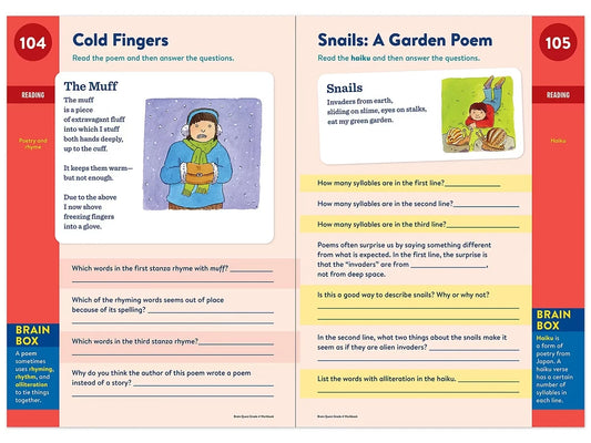 Brain Quest Workbook - Gr. 4 - US 8412