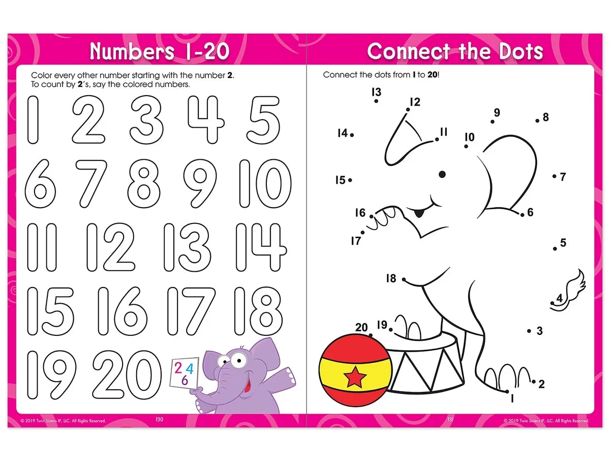 Let’s Get Ready for Preschool Workbook - US 6442