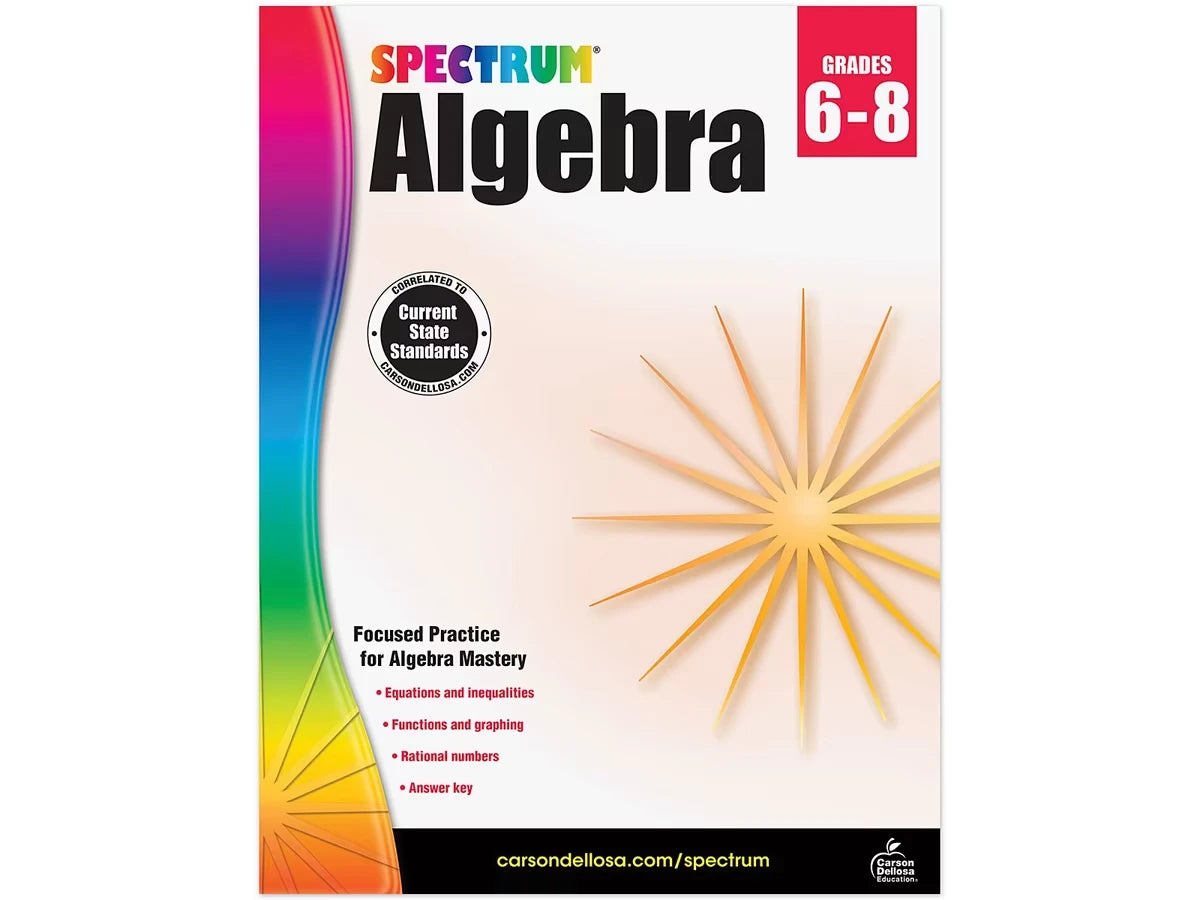 Spectrum® Algebra Workbook - US 2260