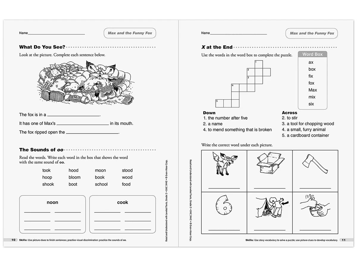 Read & Understand with Leveled Texts Workbook - Gr. 2 - US 2016